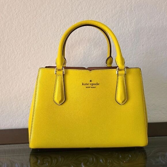 KATE SPADE TIPPY SMALL LEATHER SATCHEL BAG NWT - Picture 13 of 16